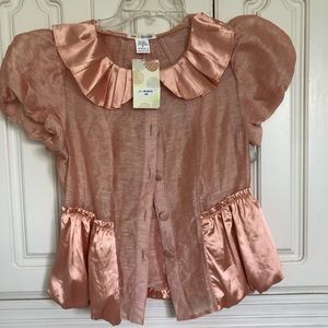 Size Small Hot & Delicious Silk Shirt